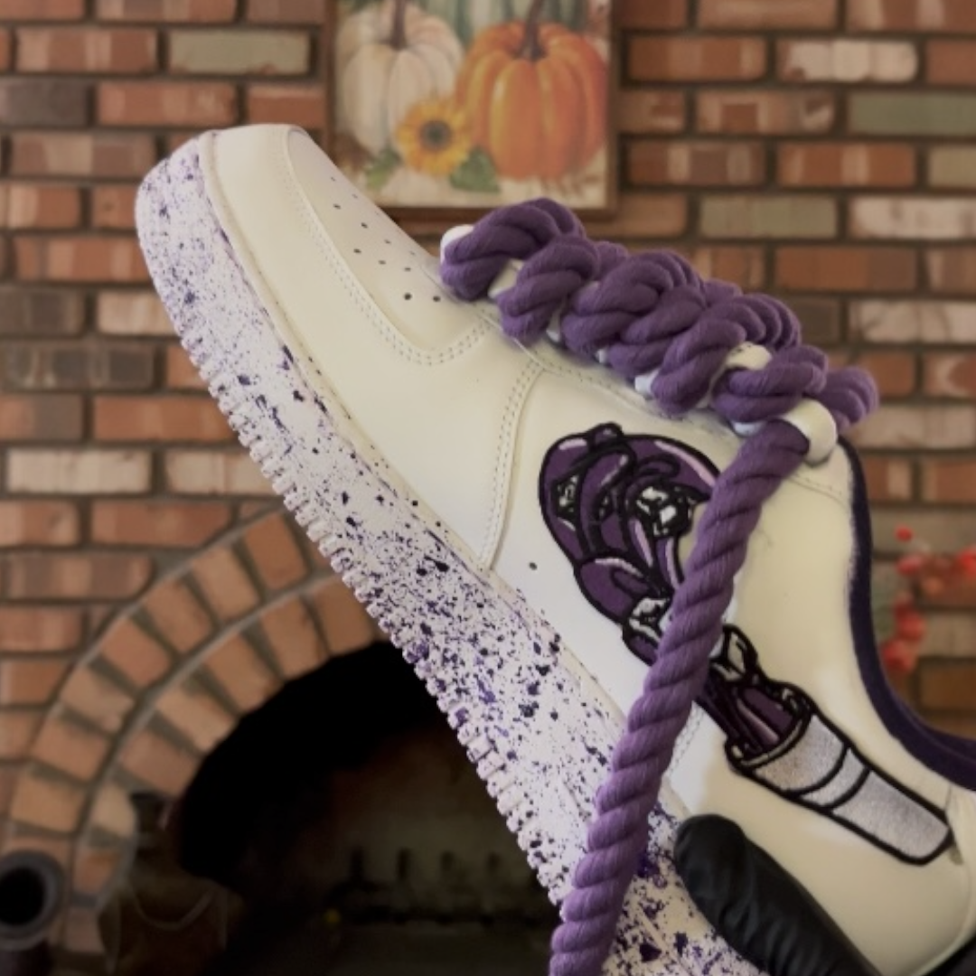 Purple Drank AF1 (Rope Laces)