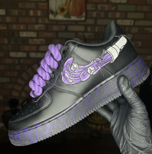 Purple Drank AF1 (black)